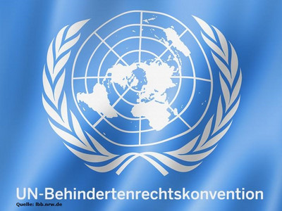 Das Logo der UN.